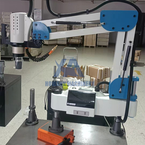 Nuevo Tipo de Taladro Manual Portátil, Máquina de Perforación y Roscado con Cabezal Universal, Brazo Oscilante Magnético y Taladro Manual Portátil - Product Image 2