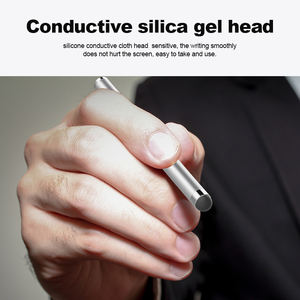 โลหะซิลิโคน Nib <span class=keywords><strong>ปากกา</strong></span> Capacitive กับผู้ถือปากกา,ความเข้ากันได้กว้างเหมาะสำหรับแท็บเล็ตและโทรศัพท์มือถือ - Product Image 3