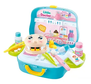 Bavul tasarım diş hekimi oyuncaklar doktor oyunu boys için set