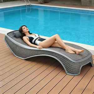 Sunway Nouveauté Meubles de <span class=keywords><strong>Piscine</strong></span> Extérieurs en <span class=keywords><strong>Plastique</strong></span> <span class=keywords><strong>Chaise</strong></span> <span class=keywords><strong>Longue</strong></span> Ajustable Moderne Jardin Hôtel <span class=keywords><strong>Chaise</strong></span> <span class=keywords><strong>Longue</strong></span> Patio - Product Image 4
