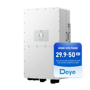 Deye 3 giai đoạn điện áp cao lai biến tần 15KW 20kW 25kw 30Kw 40kw 50kw DC để AC lai biến tần với pin điện áp cao - Product Image 1