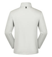 Veste imperméable coupe-vent unisexe en polaire à col roulé avec fermeture éclair pour l'hiver, la randonnée et le camping
