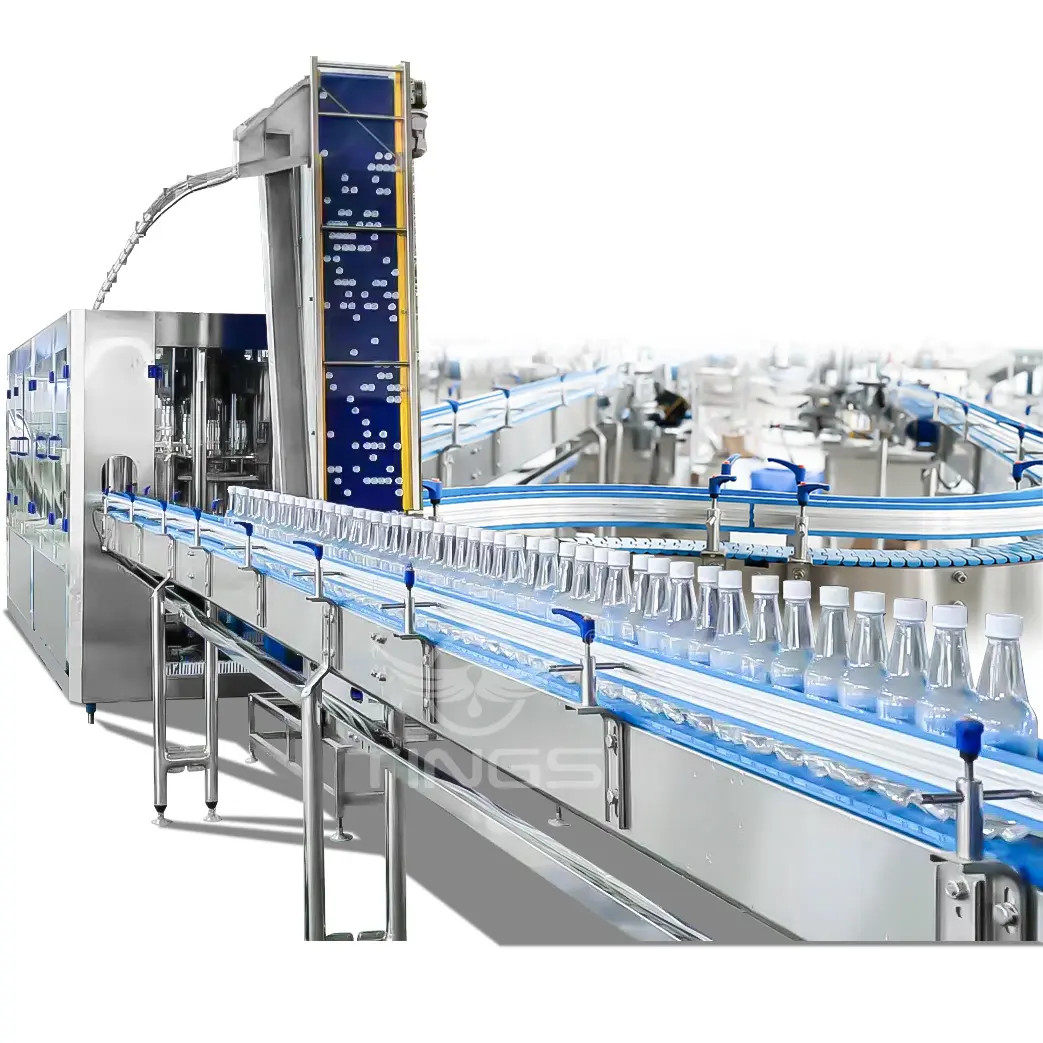 Full Automatic 12000BPH drinking pet bottle mineral water production line /pure drink water filling machine