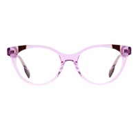 Monturas de Gafas Ópticas de Acetato Laminado, Diseño de Moda de Lujo para Mujer, Ligeras, con Logotipo Personalizado de Mariposa, Gran Venta
