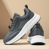 Baskets décontractées pour hommes, design personnalisé, style rétro, chaussures de marche, OEM ODM, marque privée, logo personnalisé, confortables, empeigne en maille et PU