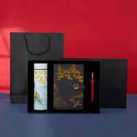 Bedrijfs-geschenkset met aangepast logo, welkomstpakket voor medewerkers, 5-delig, prijzen voor geschikte bedrijven