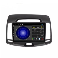 Audio Video 9 Inch GPS Navigasi Autoradio 2din Pemutar Mobil HD Android Head Unit untuk Hyundai Elantra 2007-2011