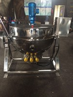 Huashang Custom Commerciële RVS Dubbelwandige Verwarmingsmantelketel voor het maken van sauzen, jam en dranken