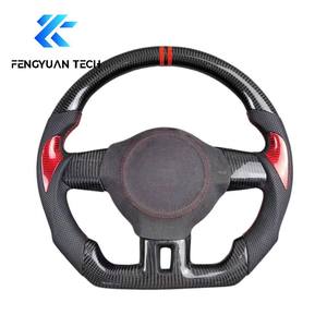 Volante de Fibra de Carbono Forjado para vw Volkswagen Golf6 MK6 GTI R Polo Tiguan Passat Scirocco Jetta Cc Touran <span class=keywords><strong>Beetle</strong></span> - Product Image 5