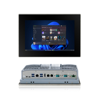 PC Panel Industri 10.1 Inci Intel Core I3-1215U 8GB DDR5 400nits Layar Sentuh PCAP 2.5GbE 9-36VDC