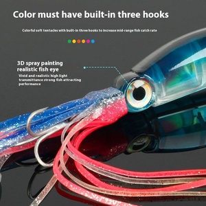 Nhà Máy Trực Tiếp 14Cm 40G Câu Cá Biển Mực Cứng Bait Bionic Tôm Lure Bạch Tuộc Mino Cứng Baits Nhựa Cho Bass Mục Tiêu Loài - Product Image 2