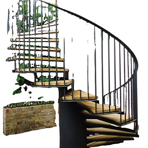 Escaleras <span class=keywords><strong>de</strong></span> Caracol <span class=keywords><strong>de</strong></span> acero inoxidable <span class=keywords><strong>de</strong></span> diseño moderno Escalera <span class=keywords><strong>de</strong></span> Caracol interior <span class=keywords><strong>de</strong></span> lujo Escalones <span class=keywords><strong>de</strong></span> <span class=keywords><strong>madera</strong></span> personalizados - Product Image 6