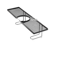 Nouveau support de rangement pour lavabo sans perçage, étagère simple autoportante en fer ajouré, égouttoir léger de luxe pour salle de bain