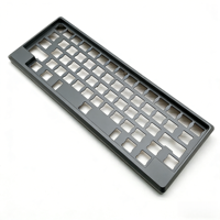 Clavier OEM personnalisé en aluminium usiné CNC de précision avec finition anodisée, options de touches personnalisées 100% 80% 60%