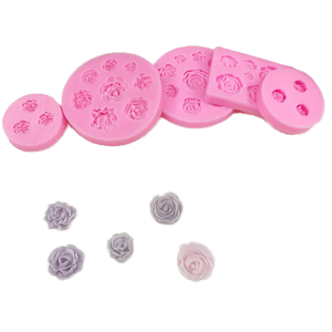 Juego de Moldes de Silicona para Pastel, 1 Pieza, Forma Irregular, Ecológicos, Herramientas de Decoración de Fondant, Aptos para Lavavajillas, Modelo KINHONE KH4147 - Product Image 1
