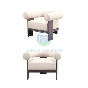 Foshan Darwin Canapé <span class=keywords><strong>de</strong></span> <span class=keywords><strong>jardin</strong></span> moderne et unique <span class=keywords><strong>de</strong></span> haute qualité avec canapé d'extérieur confortable en mousse d'aluminium Meubles <span class=keywords><strong>de</strong></span> patio - Product Image 5