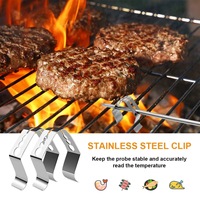 Camp Chef Grills Food Probe, Probe Daging NTC Lintas Negara Amerika Utara, Aksesori Panggangan BBQ
