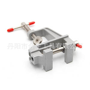 Mr Drill <b>Mini</b> Bench Vise Smooth Jaw 131g Stationary Base For Diy Carving Fixtures - Product Image 2