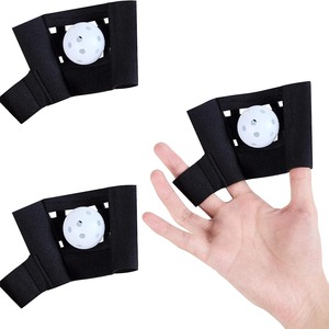 Dispositivo de terapia con bola de agarre para la mano, herramienta ajustable para ejercitar los dedos, para rehabilitación y entrenamiento de fuerza, color azul - Product Image 2