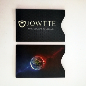 Tùy Chỉnh Giấy RFID Khách Sạn Key Card Sleeves Chủ Để Bảo Vệ - Product Image 3