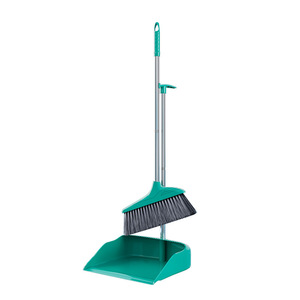 Balai à poussière pour le nettoyage des sols domestiques, balai en plastique d'intérieur avec pelle à poussière, ensemble balai et pelle - Product Image 5
