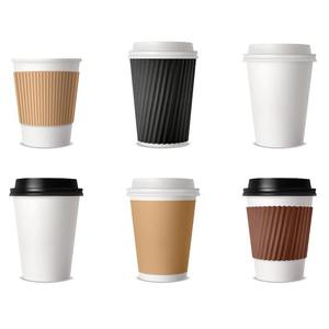 Gobelets à café jetables en papier kraft biodégradable à paroi simple/double avec logo personnalisé, faible MOQ, 8oz/12oz/16oz GREENPACKING - Product Image 3