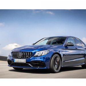 Kit carrosserie PP pour <span class=keywords><strong>Mercedes</strong></span> <span class=keywords><strong>Classe</strong></span> <span class=keywords><strong>C</strong></span> W205, mise à niveau <span class=keywords><strong>Classe</strong></span> <span class=keywords><strong>C</strong></span> W205 C63 2019 - Pare-chocs avant et diffuseur arrière. - Product Image 5