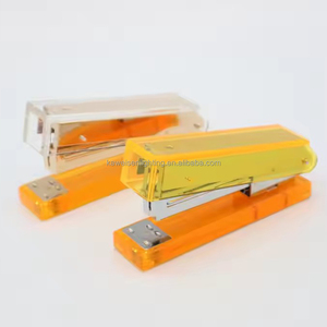 स्टेशनरी स्कूल और कार्यालय उपयोग के लिए लक्जरी आधुनिक मैनुअल ऐक्रेलिक स्टेपलर मशीन रंगीन दस्तावेज़ पेपर बाइंडिंग कार्यालय आपूर्ति - Product Image 6