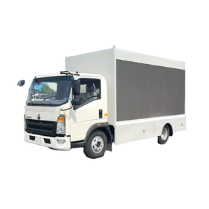 Hot Sale HOWO 4*2 Outdoor P4/P5/P6 HD Digital Billboard Truck <b>Mobile</b> LED Roadshow Truck - Product Image 1
