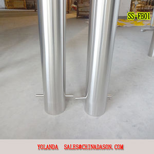 Yüzeye monte edilmiş direkler kalıcı kısıtlama paslanmaz çelik sabit baba sunar - Product Image 3