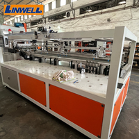 Machine de superposition Linwell pour noyaux en nid d'abeille en aluminium, remplissage et découpe automatiques de miel, entraînée par moteur