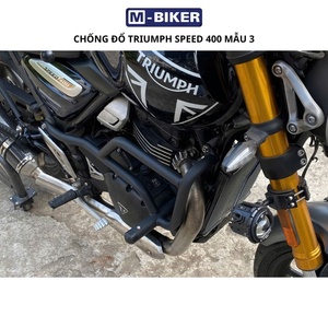 Barra Anticaídas para Speed 400 Modelo 3, Acero Inoxidable Resistente, Capacidad de Carga de 4000 kg, TRIUPH SPEED400, Triumph Speed 400 Modelo 3 - Product Image 5