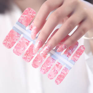 Autocollants pour ongles, lot de 10 pièces, avec bandes de vernis, en vinyle, pochettes de noël, vente en gros - Product Image 5