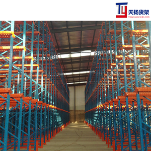 빔 타입 헤비 듀티 선반 창고 재료 랙, 보관 철 랙, 팔레트 랙, 두꺼운 대형 고층 선반 - Product Image 5