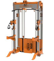 Rack de musculation professionnel Ultimate Flying Bird Steel Narrow Sauat avec croisement de câbles et entraîneur de tirage basse fonctionnel, capacité max. 500 kg