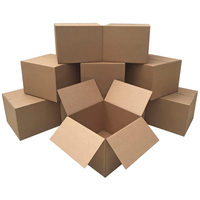 Recycelbarer Reiß verschluss verschluss Wellpappe Selbst klebende Mailer-Verpackung Versand karton mit Abreiß streifen