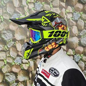 Üst sınıf Euro Standartlarında DOT Sertifikalı Yetişkin Motosiklet Kaskı, Motokros Kaskı, Tam Yüz Motosiklet Kaskı - Product Image 3