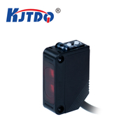 KJT vente en gros FS30 carré diffus rétro réfléchissant à travers le faisceau capteur photoélectrique infrarouge 3 fils 10-30V DC commutateur optique