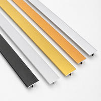 Profilé de finition en aluminium en forme de T pour carrelage céramique, fabricant en gros, profilé de protection décoratif des bords, OEM