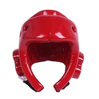 Casque de Taekwondo Unisexe Écologique Rouge et Bleu pour Arts Martiaux Jiahong Th01
