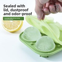 Moule en silicone alimentaire 4 cavités en forme de pucks de hockey, antiadhésif, écologique et compatible lave-vaisselle, pour la pâtisserie