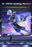 Moniteur de jeu FHD 27 pouces pour PC Écran HD VGA utilisé Moniteur LED professionnel