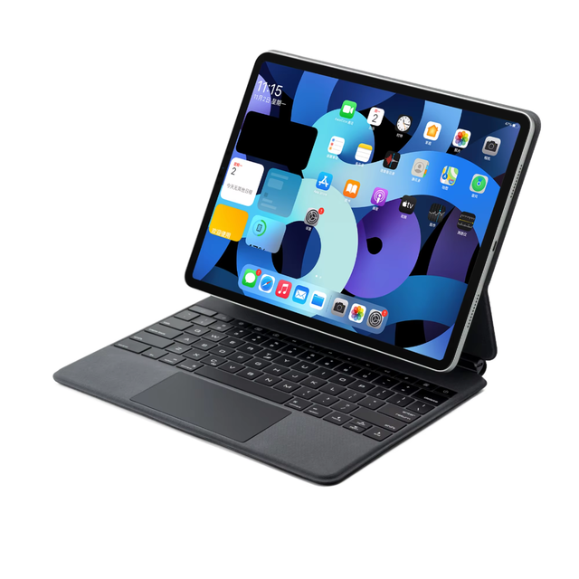 iPad Keyboard Case with Magnetic Keyboard Slim Wireless Protective Folio with Multi-Angle Stand