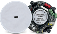 Système de haut-parleurs de plafond actifs WiFi WE638 6 pouces, 3x40W, 4 pièces/ensemble, haut-parleur de musique d'ambiance multi-zones