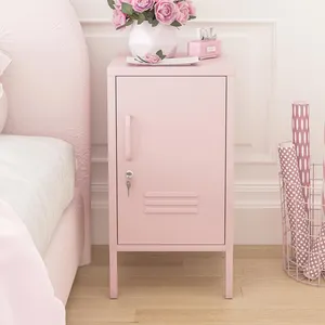 Colorful 1 Door Lockable Staff Lockers Mini Metal Lockers with Legs The best selling home furniture steel storage cabinet