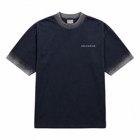 T-shirt Oversize Minimaliste Moderne de Luxe, Style Alternatif Premium, 240g, Vierge, Service Personnalisé OEM/ODM, 100% Coton Filé Anneauté