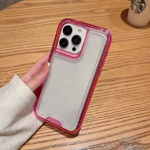 Funda Transparente para Teléfono Móvil al por Mayor, Carcasa de TPU Transparente de 1.5mm para <span class=keywords><strong>iPhone</strong></span> <span class=keywords><strong>14</strong></span> 15 16 17 Air Pro Max para Samsung - Product Image 2