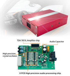 AMPLIFICADOR DE 4 canales para reproductor <span class=keywords><strong>Android</strong></span>, 12V, Plug and play con reproductor <span class=keywords><strong>Android</strong></span>, Audio estéreo para coche, 4x50W, sonido de alta potencia, novedad - Product Image 5