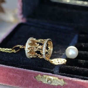 925 di cristallo placcato in <span class=keywords><strong>argento</strong></span> Sterling accessori per gioielli simpatici animali carosello <span class=keywords><strong>cavallo</strong></span> <span class=keywords><strong>collana</strong></span> <span class=keywords><strong>collana</strong></span> d'oro - Product Image 6