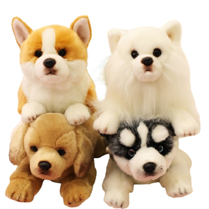 Múltiples modelos <span class=keywords><strong>de</strong></span> simulación <span class=keywords><strong>de</strong></span> peluche cachorro perro personalizado perro <span class=keywords><strong>de</strong></span> peluche <span class=keywords><strong>de</strong></span> juguete realista Animal <span class=keywords><strong>de</strong></span> peluche perro - Product Image 1